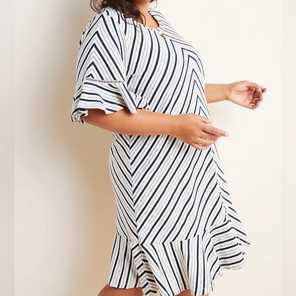 Anthropologie Maeve Galena Flounced Tunic - Picture 6 of 6